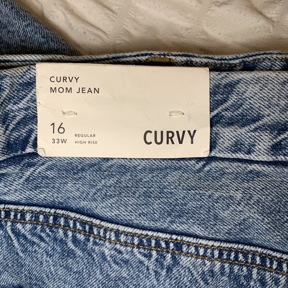 American Eagle Curvy Mom Jeans size 16 - Picture 10 of 12